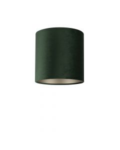 Lampenschirm Velour Dunkelgrün Ø 25cm, Höhe 23cm