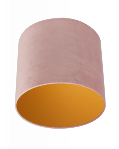 Lampenschirm Velour Rosa Ø 35cm, Höhe 24cm