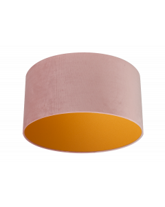 Lampenschirm Velour Rosa Ø 50cm, Höhe 25cm