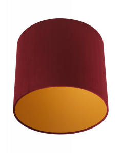 Lampenschirm Velour Rot Ø 35cm, Höhe 24cm