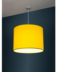 Ø 40cm LED-Lampenschirm, Baumwolle Polyester Mix
